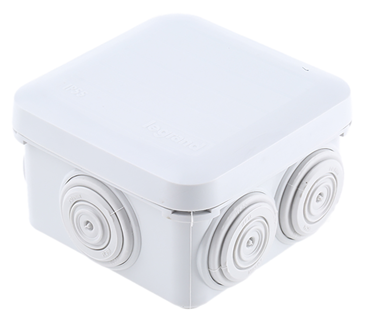 Legrand Plexo Series Grey Junction Box, IP55, 65 x 65 x 40mm