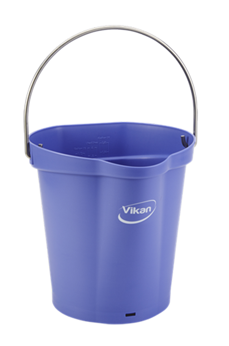 6L Plastic Purple Bucket With Handle