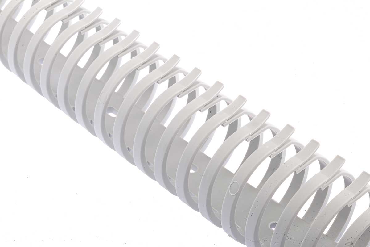 Hager Standard Grey Slotted Flexible Panel Trunking - Flexible Slot, W43 mm x D45mm, L0.5m, Polyamide