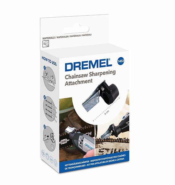 Dremel 5-Piece Chain Saw Sharpening Attachment for use with Dremel multi-tool