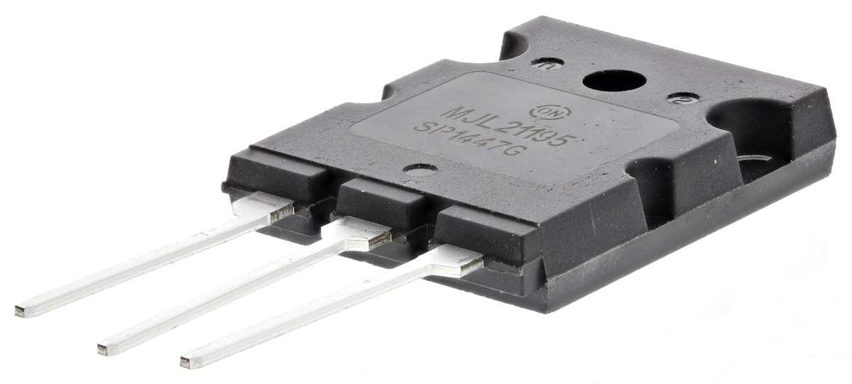 onsemi MJL21195G PNP Transistor, -16 A, -250 V, 3-Pin TO-264