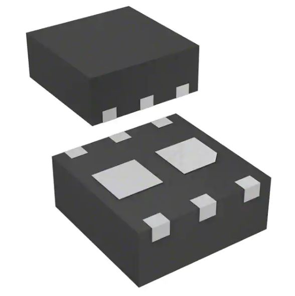 onsemi Dual PowerTrench 2 Type N-Channel MOSFET, 2.9 A, 30 V Enhancement, 6-Pin WDFN FDMA2002NZ