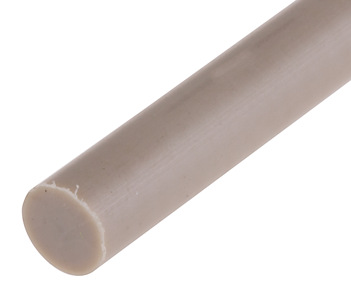 RS PRO Beige Polyetheretherketone PEEK Rod, 300mm x 6mm Diameter