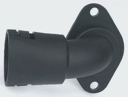 Adaptaflex 90° Elbow, Conduit Fitting, 21mm Nominal Size, Nylon 66, Black IP66 rating