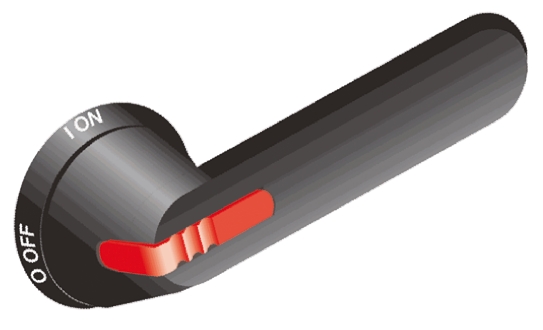 ABB Black Rotary Handle