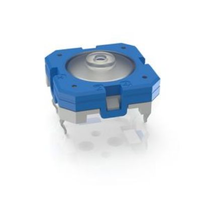 RAFI IP54 Blue Momentary Tactile Switch, 1 NO 100mA 12mm Through Hole