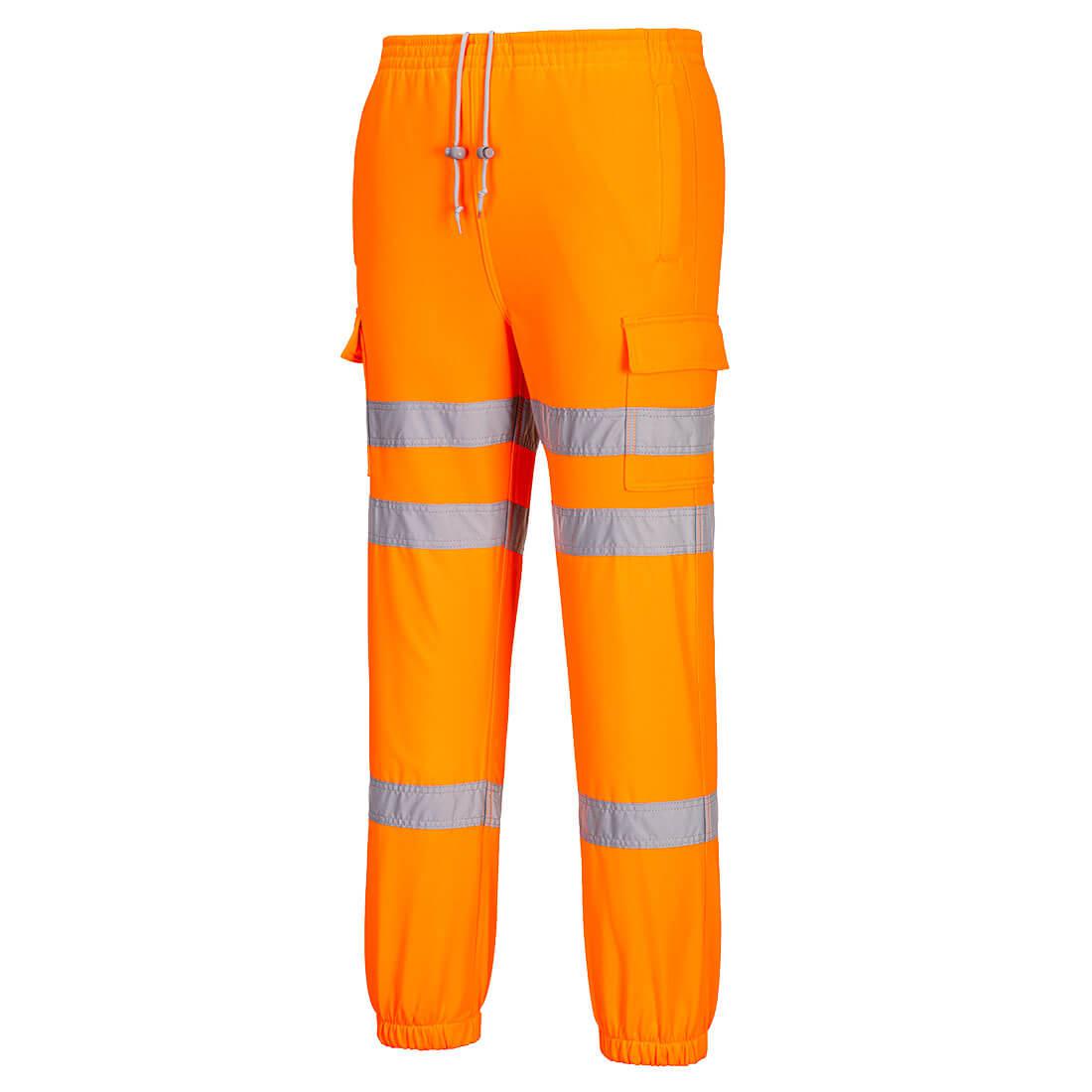 Portwest RT48O Orange Hi Vis Trouser Waterproof 42 in 2XL Leg Length 79cm