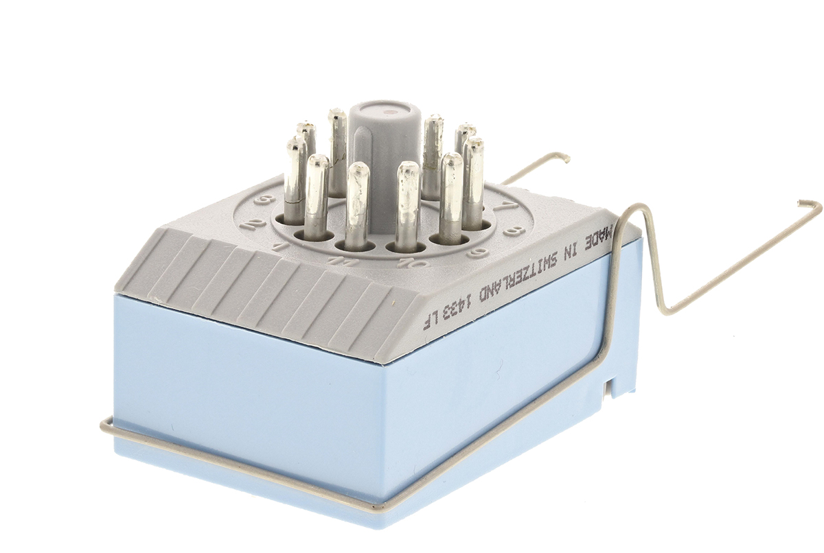 Releco CT3-E Series Plug In Timer Relay, 20 → 65V ac/dc, 0.2 → 30 min, 0.2 → 30s, 1-Function