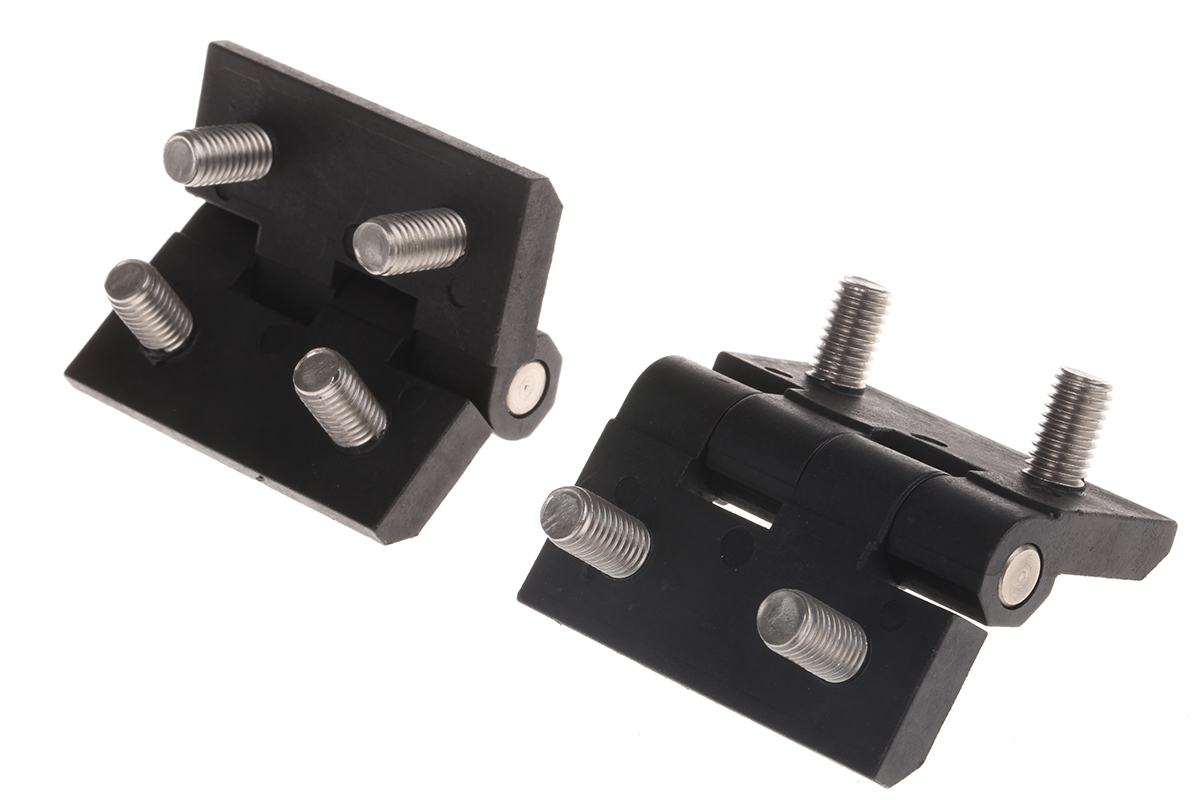 Steinbach & Vollman PC Butt Hinge, Bolt-on Fixing, 60mm x 60mm x 8mm