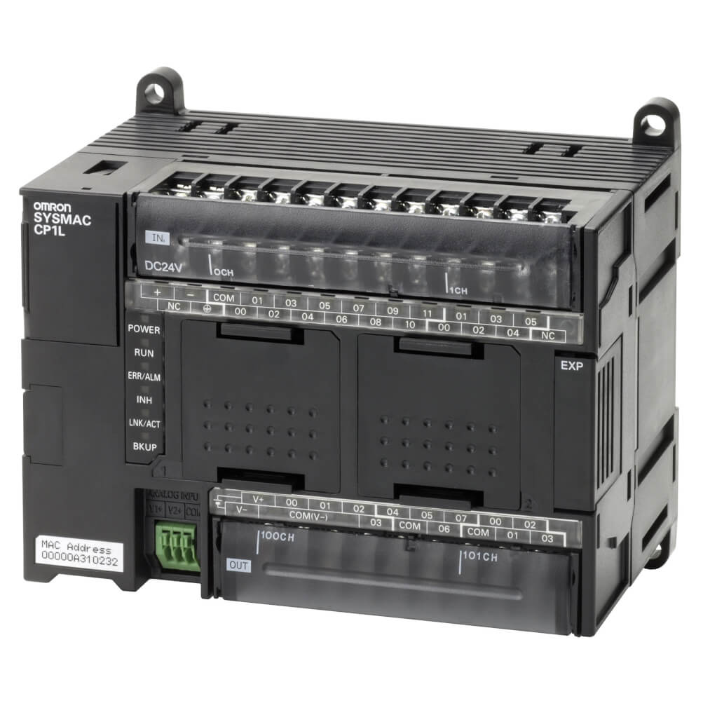 Omron CP1L-EM Series PLC CPU for Use with CP Series, PNP Output, 18-Input, DC Input