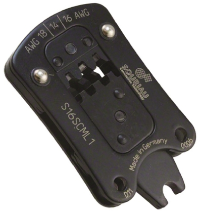 Souriau Sunbank by Eaton, UTS Series Crimping Head, Hex size 1.6mm