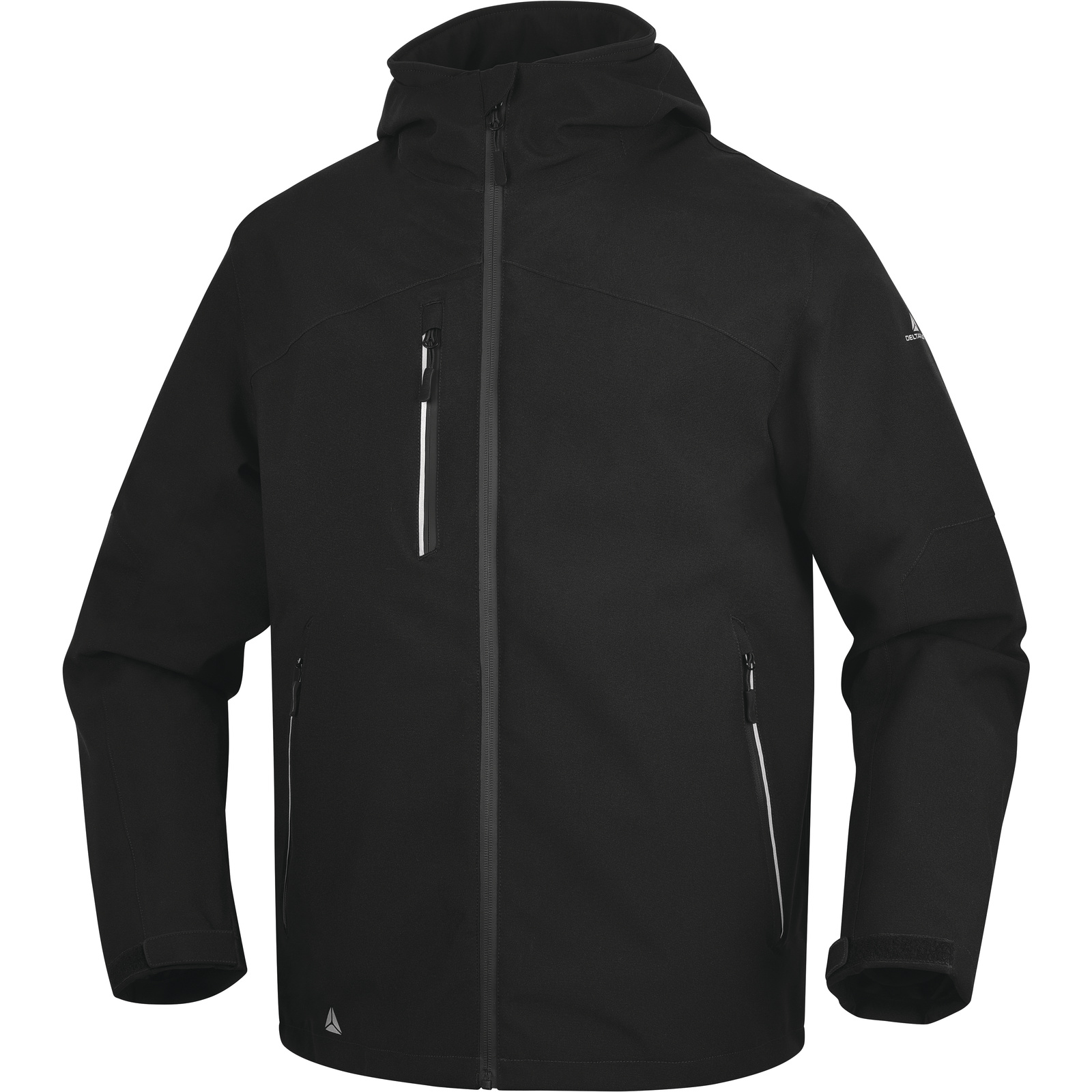 Delta Plus EOLE2 Black, Breathable, Waterproof Parka Jacket, M