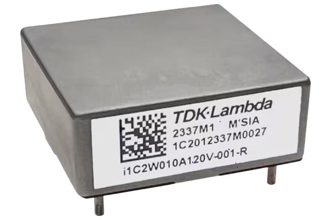 TDK-Lambda i1C DC-DC Converter, 12V dc/ 10A Output, 9.6 To 28 V dc Input, 200W, Through Hole, +120°C Max Temp -40°C Min