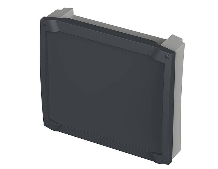 Bopla Bocard (Set) Series ABS Wall Box, IP65, 233 mm x 264 mm x 69mm