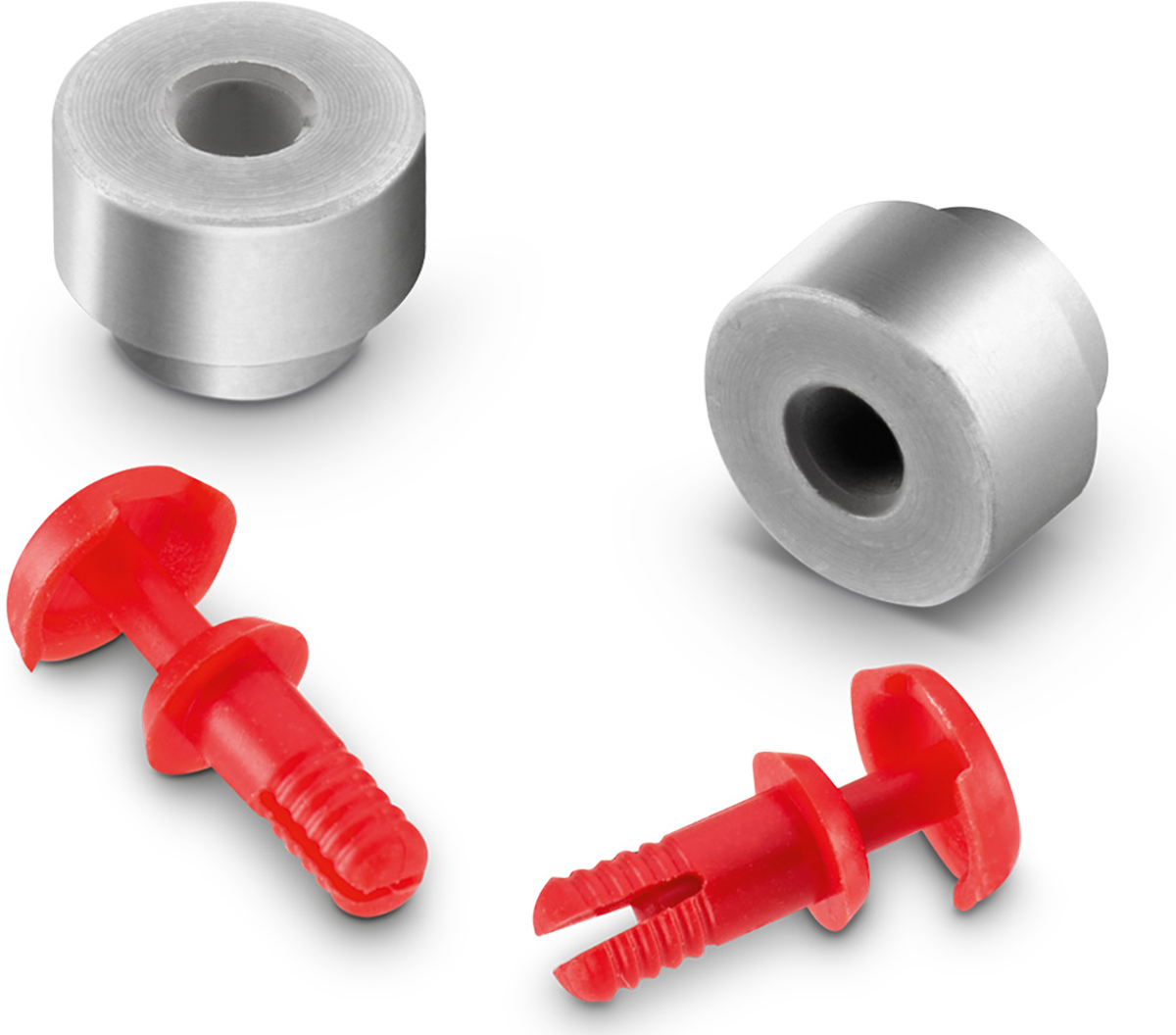 7009776, 4.5mm High Nylon Snap Rivet Support for 2.5mm PCB Hole, 4mm Base