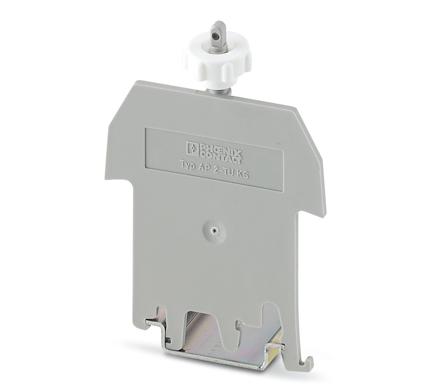 Phoenix Contact AP 2-TU KS Series Cover Profile Carrier for Use with DIN Rail Terminal Blocks