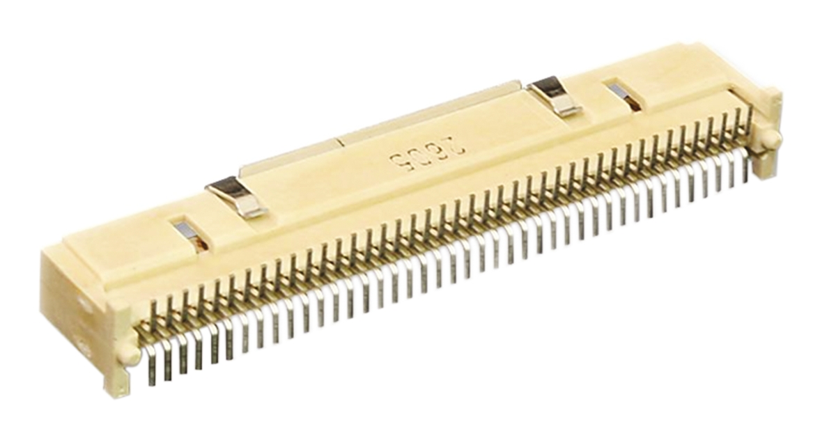 Molex PMC Mezzanine Series Straight Surface PCB Header, 84 Contact(s), 1 mm Pitch, 2 Row, Shrouded