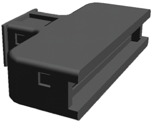 TE Connectivity, 552008 Series Cover For Use With CHAMP Series Connector