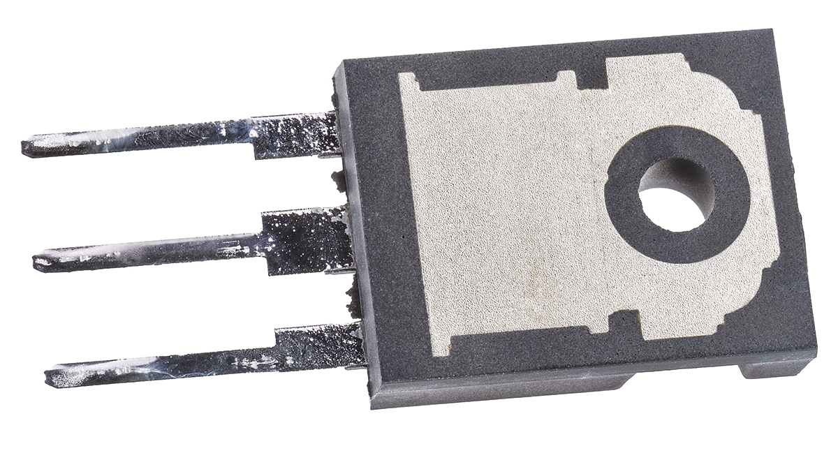 STMicroelectronics TIP142 NPN Darlington Transistor, 10 A 100 V HFE:500, 3-Pin TO-247