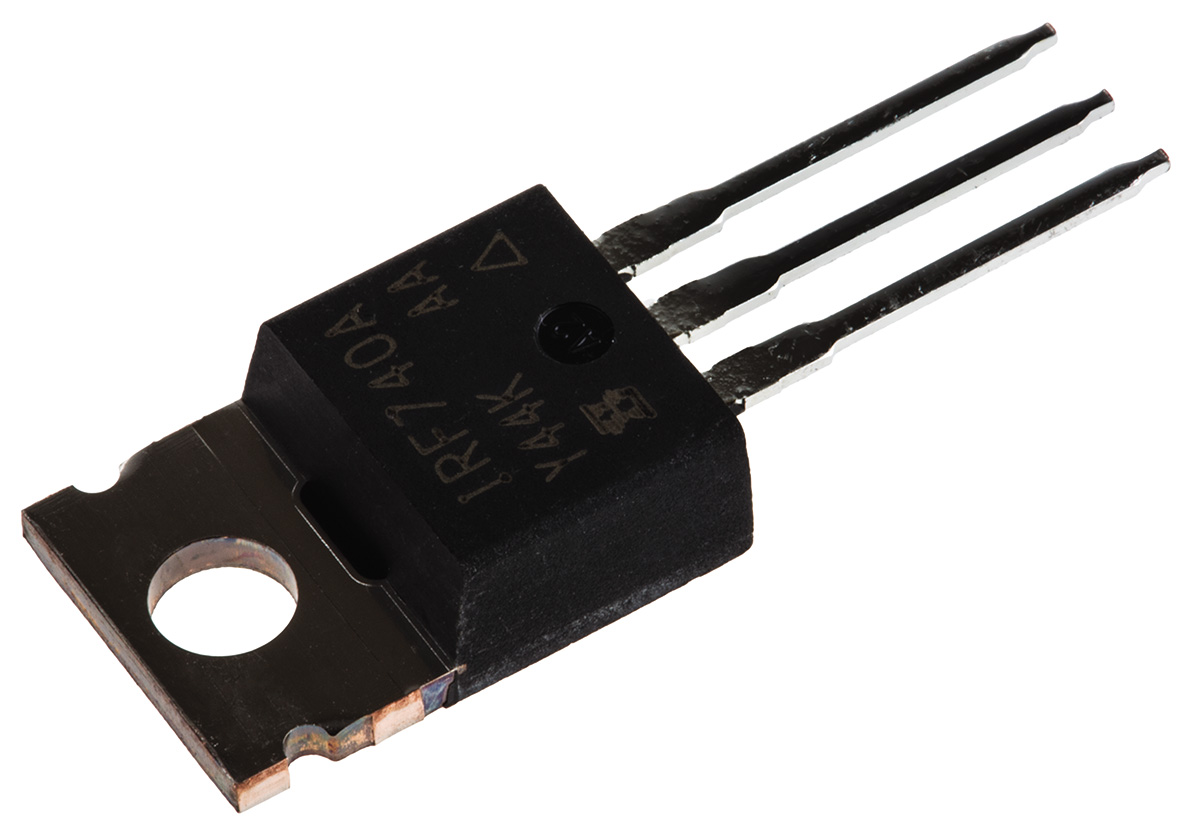 Vishay IRF740A Type N-Channel MOSFET, 10 A, 400 V Enhancement, 3-Pin TO-220 IRF740APBF
