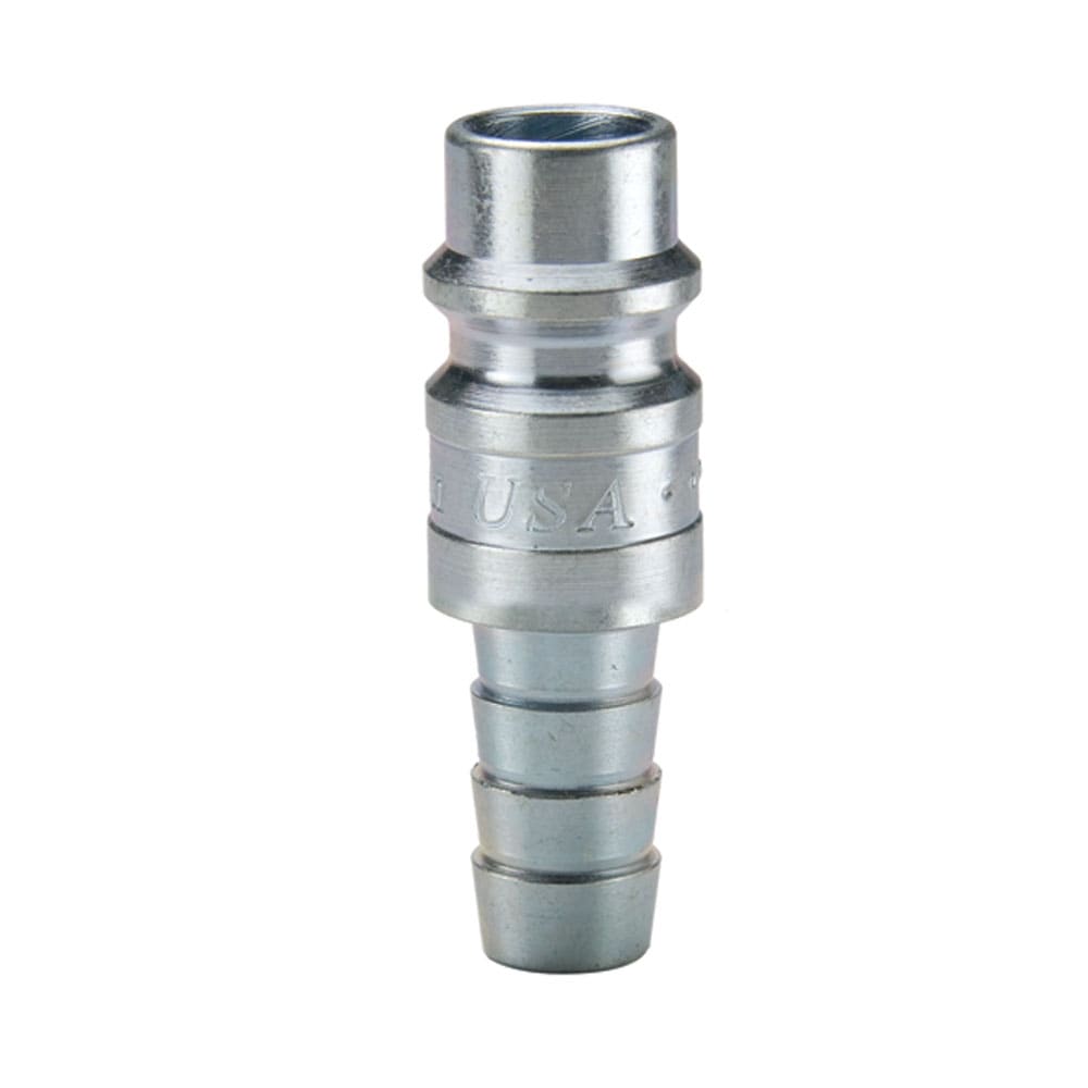 Legris Zinc Plated Steel Male Pneumatic Quick Connect Coupling, Hose Barb