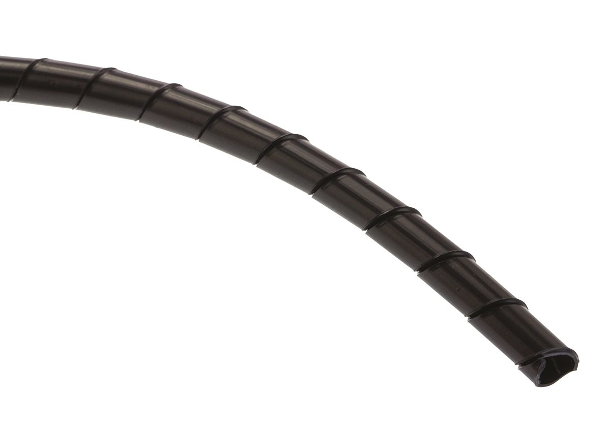 HellermannTyton Spiral Wrap, I.D 4mm, 20mm PA 6 nylon SBPAV0 Series