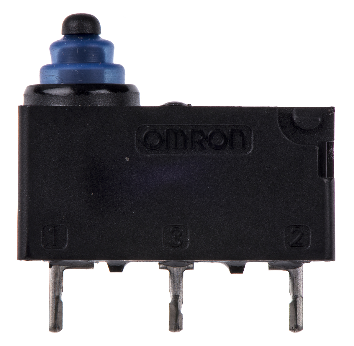 Omron Pin Plunger Micro Switch, PCB Terminal, 2 A @ 12 V dc, SPDT, IP67