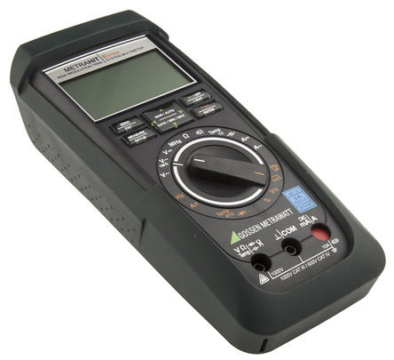 Gossen Metrawatt METRAHIT PM XTRA Handheld Digital Multimeter, True RMS, 10A ac Max, 10A dc Max, 1000V ac Max - UKAS