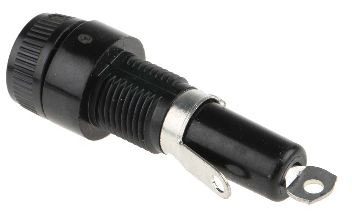 Eaton 30A Panel Mount Fuse Holder for 6.3 x 32mm Fuse, 1P, 250V ac