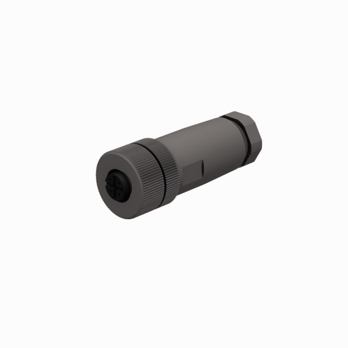 Turck Circular Connector, 5 Contacts, Cable, M12 Connector, Socket, Female, IP67