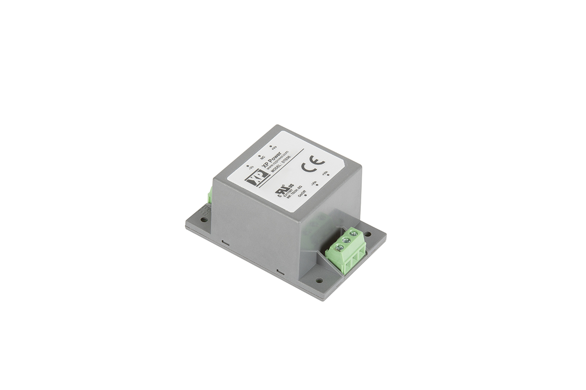 XP Power DTE06 DC-DC Converter, 24V dc/ 250mA Output, 18 → 75 V dc Input, 6W, Chassis Mount, +105°C Max Temp