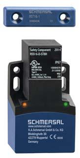 Schmersal RSS16 Series Non-Flush RFID Non-Contact Safety Switch, 26.4V dc, Reinforced Thermoplastic Housing, Screw