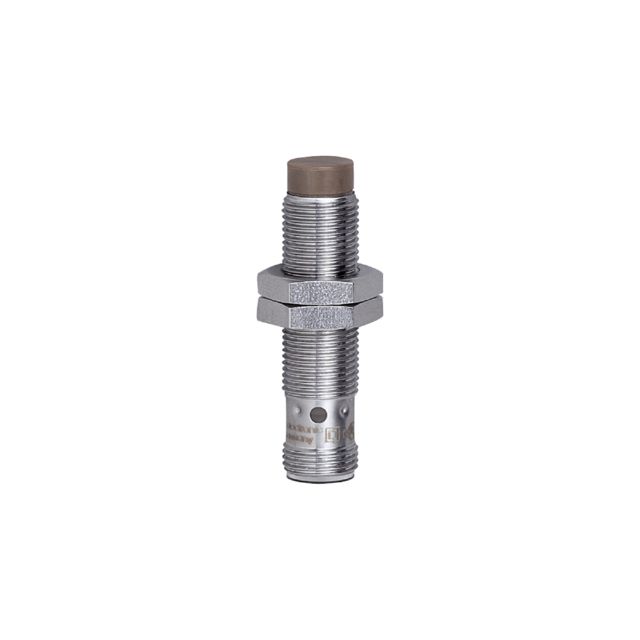 ifm electronic Inductive Threaded Barrel Proximity Sensor, M12, 7 mm Detection, PNP NC, 10 → 36 V dc