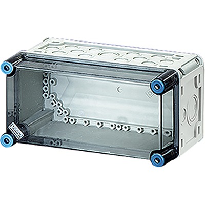 HENSEL Mi Series Grey Polycarbonate Junction Box, IP66, 170 x 300 x 150mm