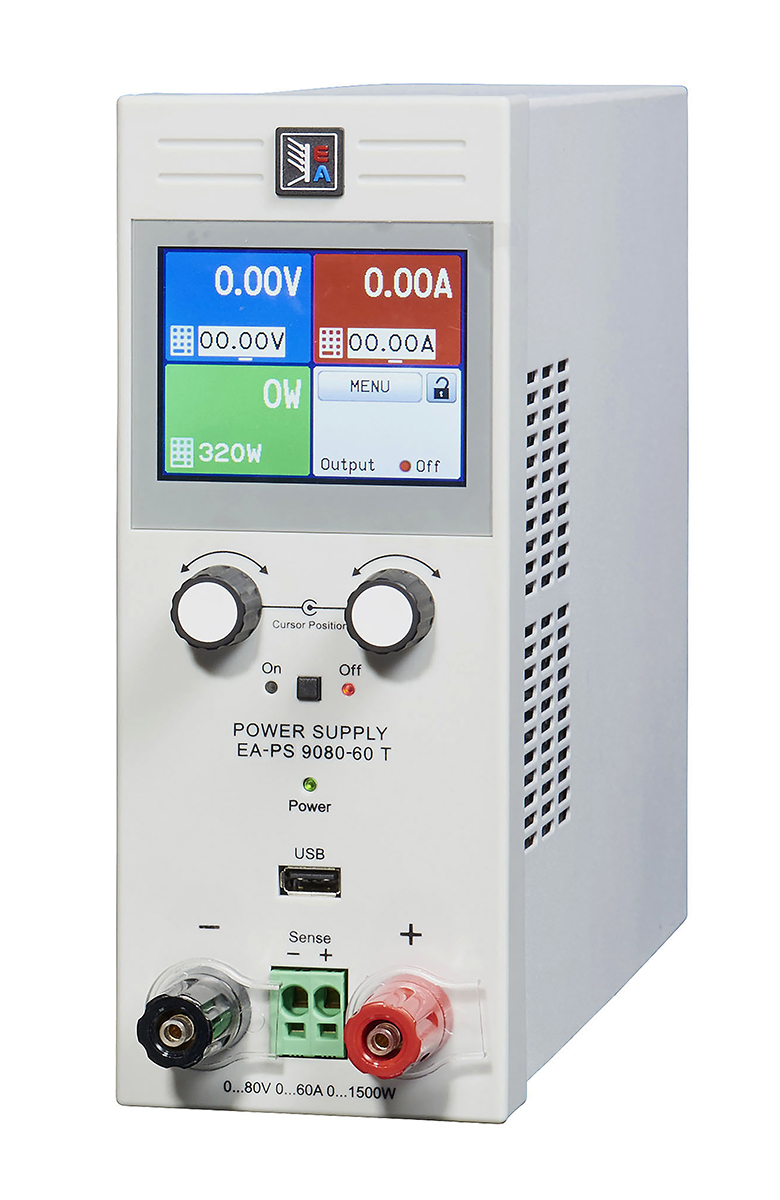 EA Elektro-Automatik EA-PS 9000 T Series Digital Bench Power Supply, 0 → 40V, 40A, 1-Output, 640W - RS Calibrated