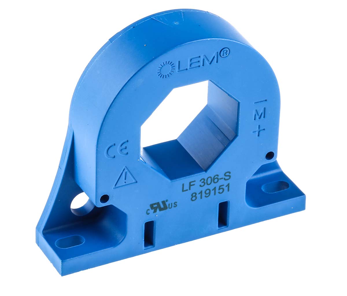 LEM LF Series Current Transformer, 500A Input, 500:1, 150 mArms Output, 25.5mm Bore, 12 → 15 V