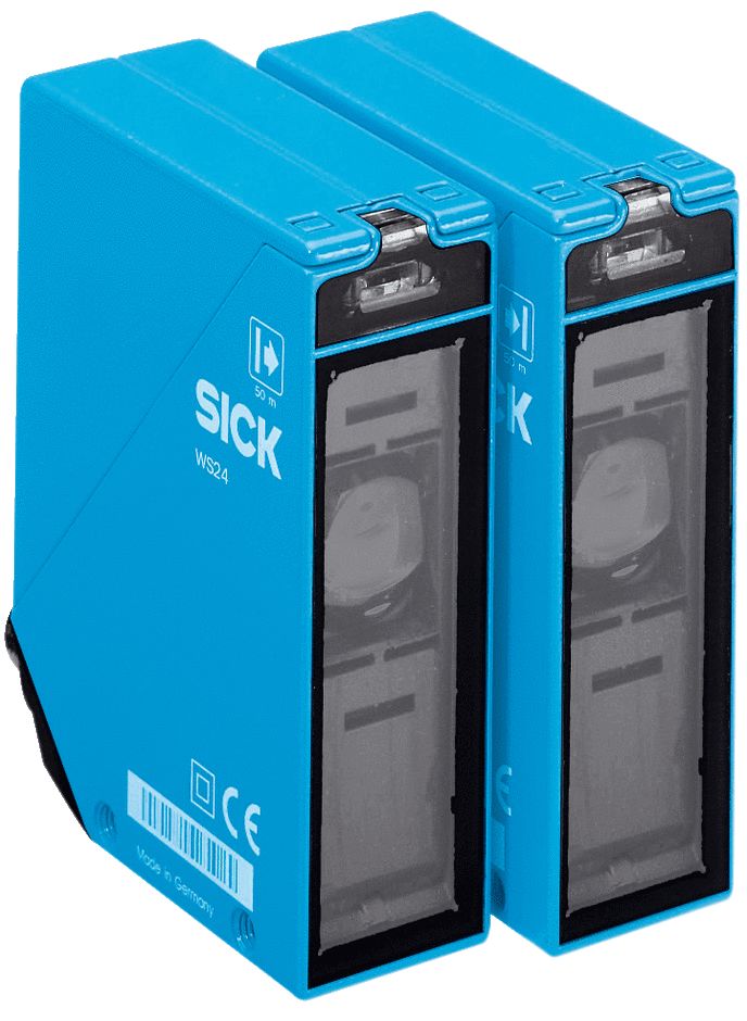 SICK Through Beam Photoelectric Sensor, Rectangular Sensor, 0 → 60 m Detection Range