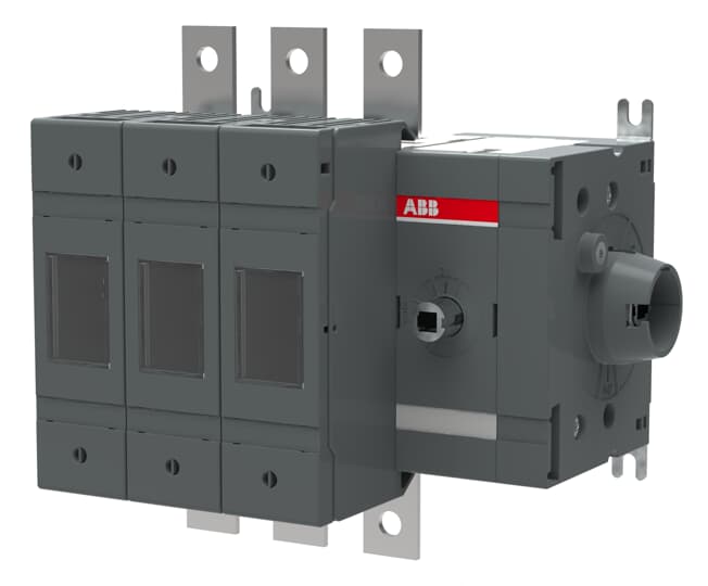 ABB Fuse Switch Disconnector, 3 Pole, 125A Max Current, 125A Fuse Current