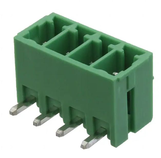 RS PRO, 3.5mm Pitch, 4 Way, Pluggable Terminal Block, Header, Through Hole