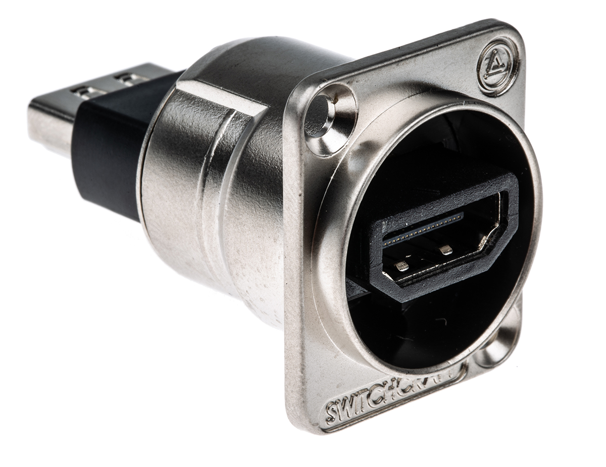 Switchcraft AV Adapter, Female HDMI to Male HDMI