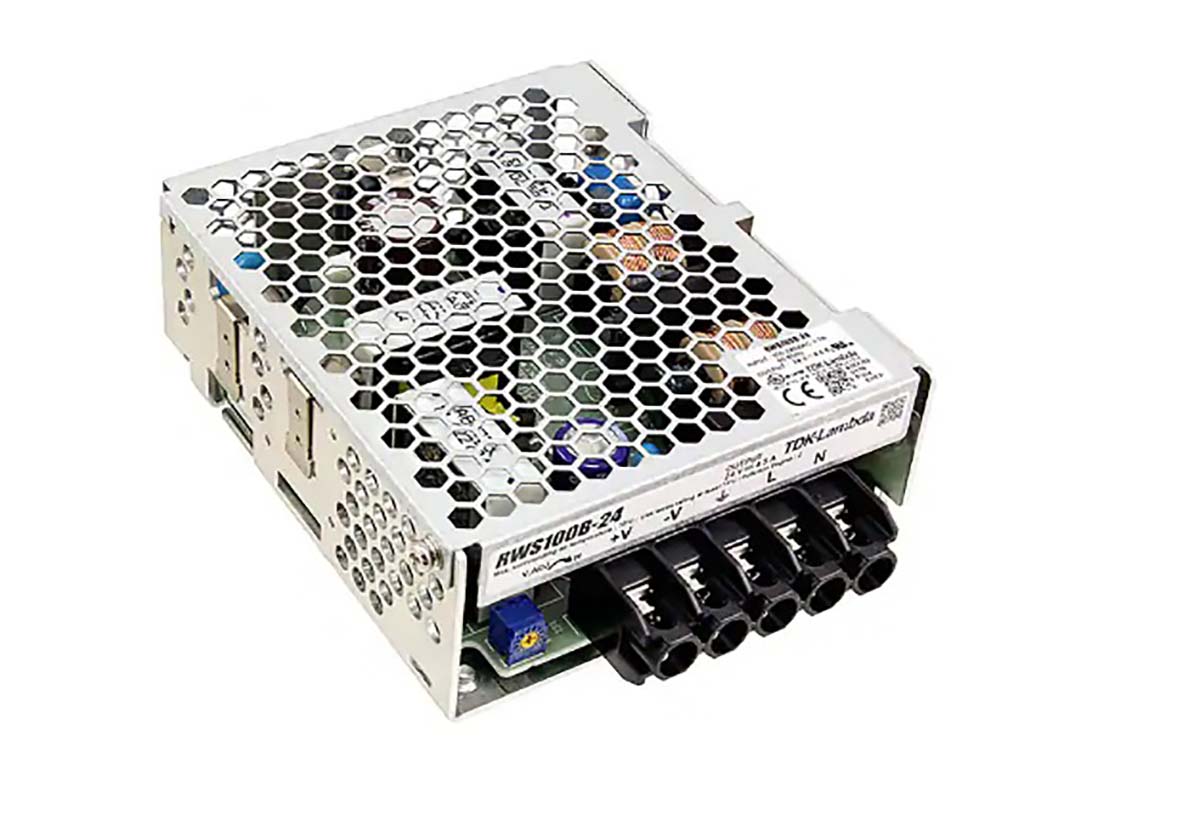 TDK-Lambda Switching Power Supply, RWS100B-12, 12V dc, 8.5A, 102W, 1 Output, 230V ac Input Voltage