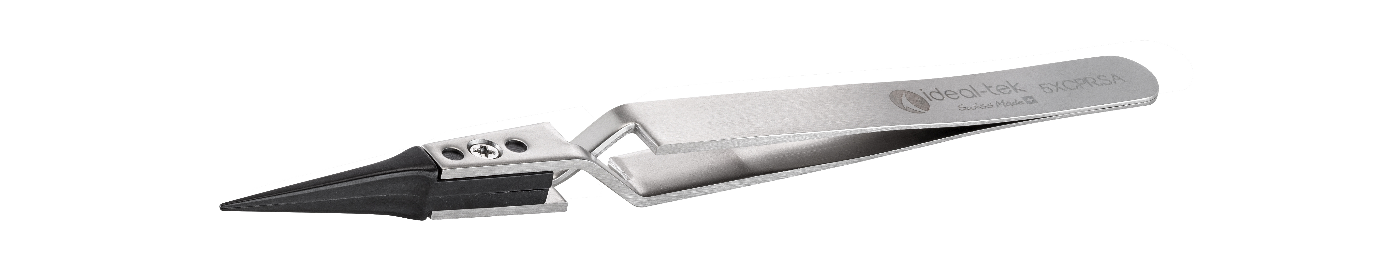 ideal-tek 130 mm, PEEK (Tip), Stainless Steel (Body), ESD Tweezers