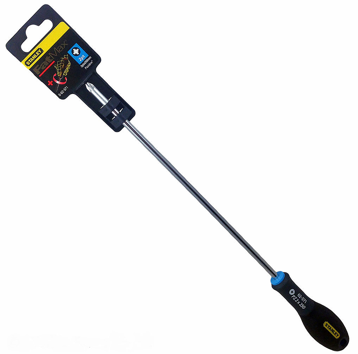 Stanley Pozidriv  Screwdriver, PZ2 Tip, 250 mm Blade