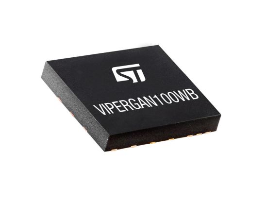 STMicroelectronics VIPERGAN 1 MOSFET, 16-Pin QFN VIPERGAN100WTR