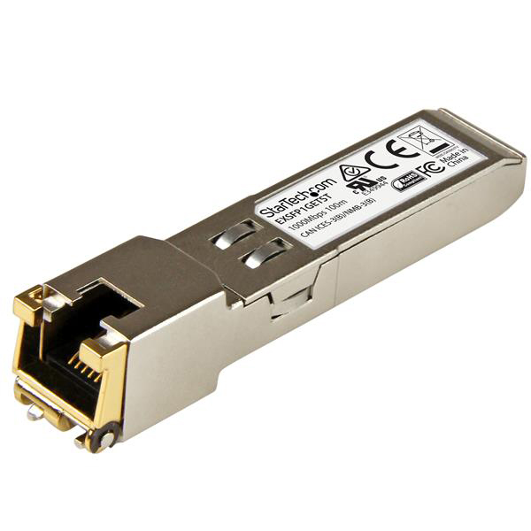 StarTech.com Juniper Compatible RJ45 Copper Transceiver Module, Full Duplex, 10/100/1000Mbit/s