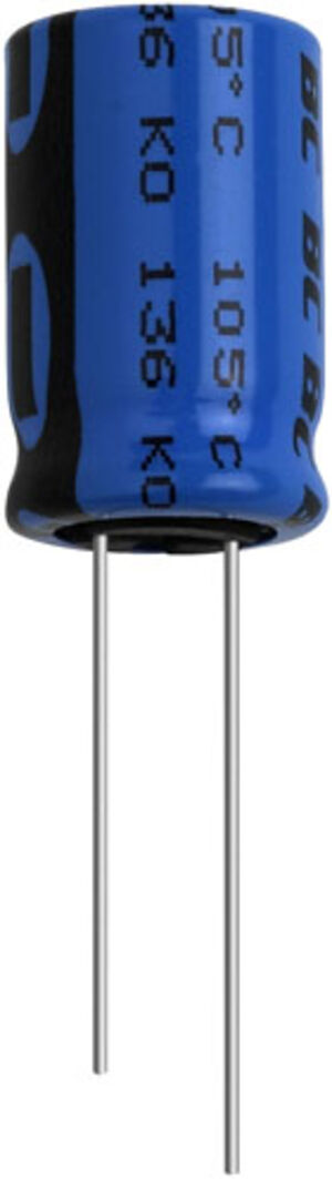 Vishay 220μF Aluminium Electrolytic Capacitor 35V dc, Through Hole - MAL213660221E3