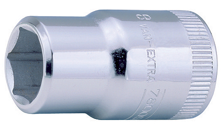 Bahco 1/2 in Drive 12mm Standard Socket, 6 point, 38 mm Overall Length