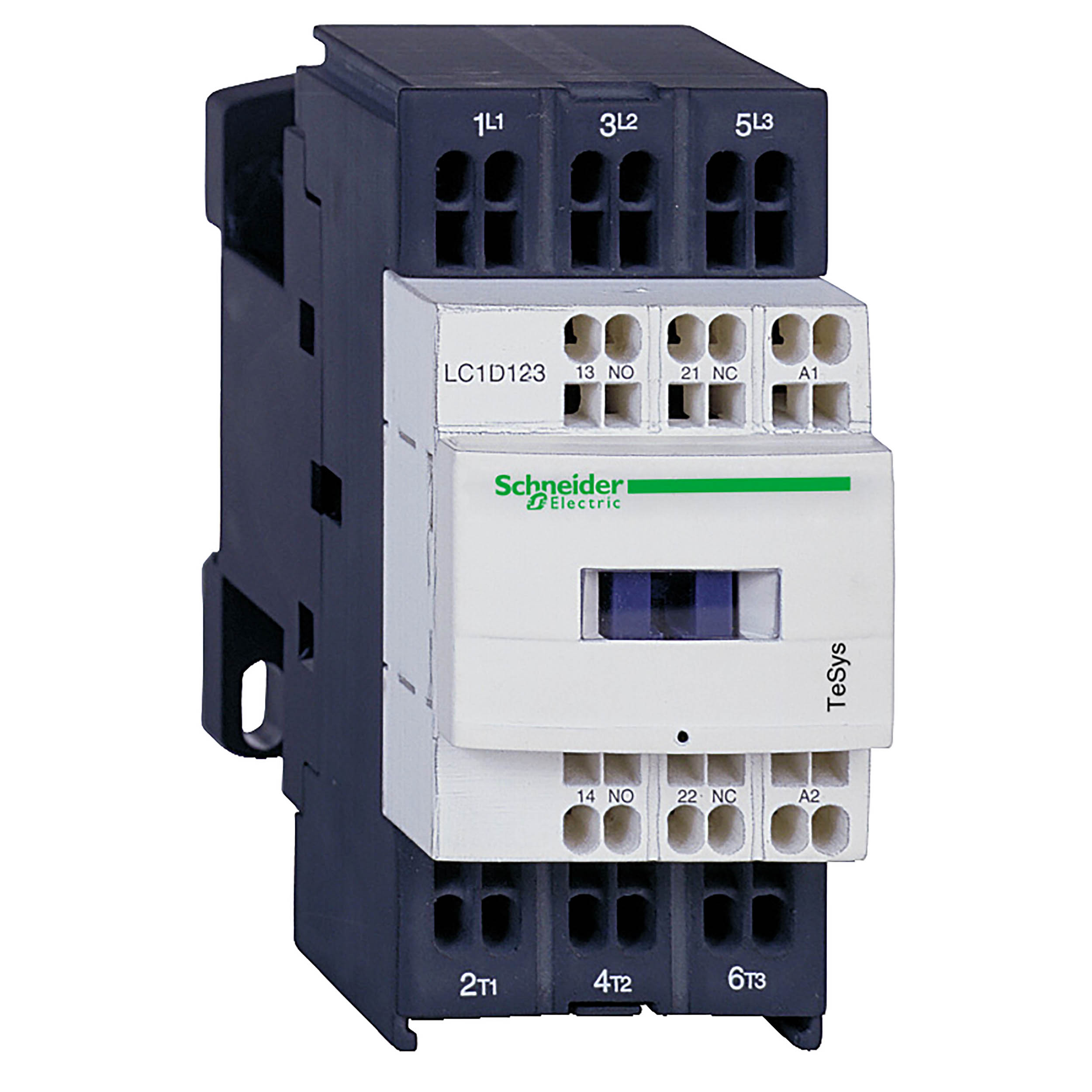 Schneider Electric TeSys D Contactor, 220 V ac Coil, 3-Pole, 25 A, 15 kW, 1NC + 1NO