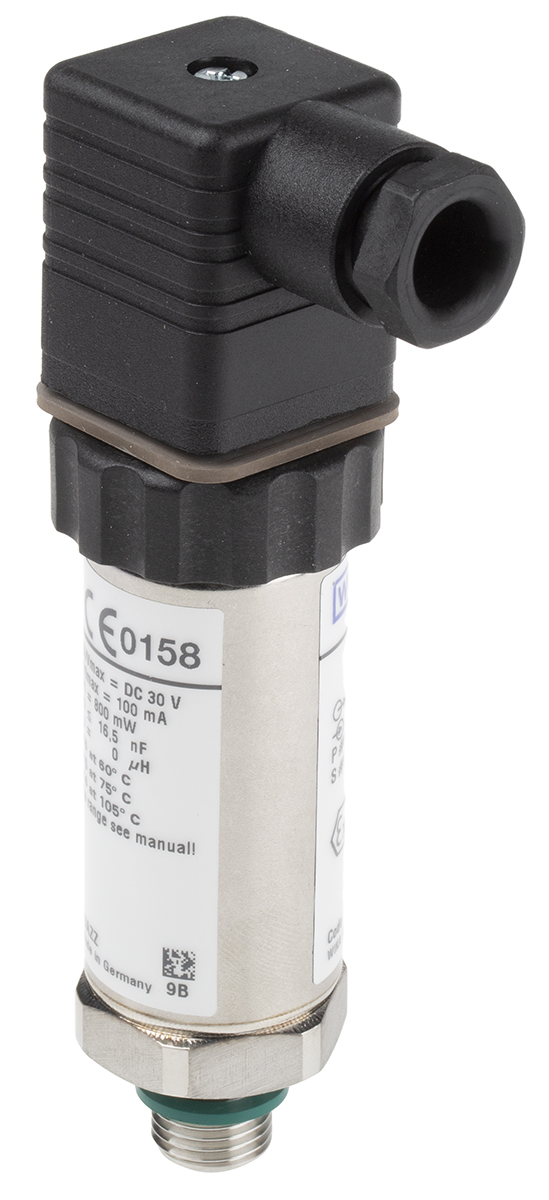 WIKA IS-3 Series Pressure Sensor, 0bar Min, 6bar Max, Analogue Output