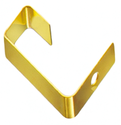 331051472057, Contact Finger of Gold Plated Beryllium Copper With Mounting Screw 4.7mm x 2mm x 5.7mm